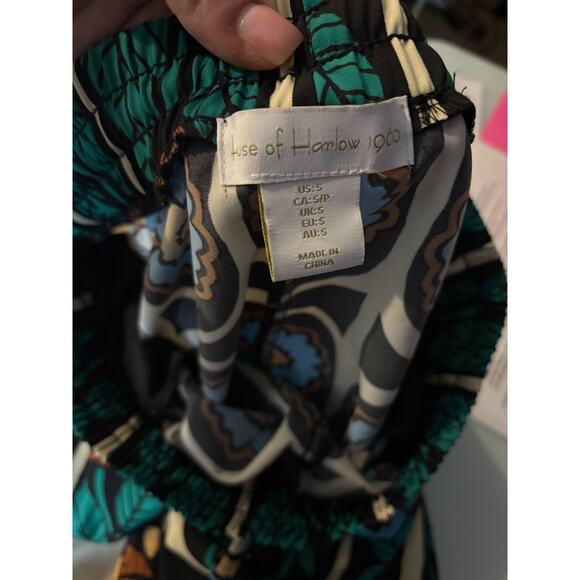 House of Harlow 1960 Women's Wide Leg Drawstring Palazzo Pants Size Small 4-8 - Picture 4 of 6